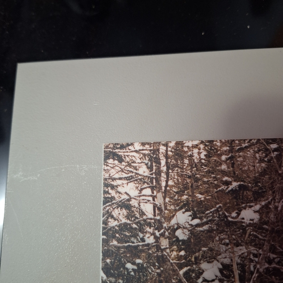 Vintage 1992 Derek Hendsbee "Winter in Lundy" PERMAplaque Art 16"X12" - Picture 3 of 16